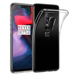 OnePlus 6 Transparente Silikon Handyhülle