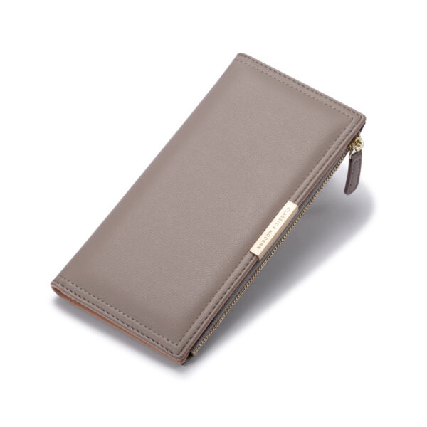 Geldbörsen Und Taschen Mode Einfarbig PU Geldbörse Universal #3349 – Bild 3
