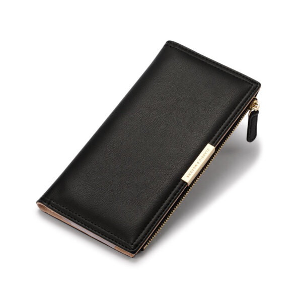 Geldbörsen Und Taschen Mode Einfarbig PU Geldbörse Universal #3349 – Bild 5